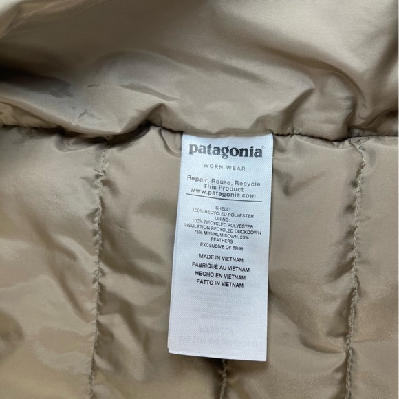 Patagonia Worn Wear Men’s Hi-Loft Down Hoodie Jacket Men’s XS - Picture 3 of 10